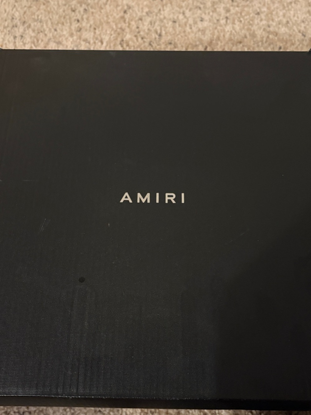 AMIRI Black Protective VR Accessory Box